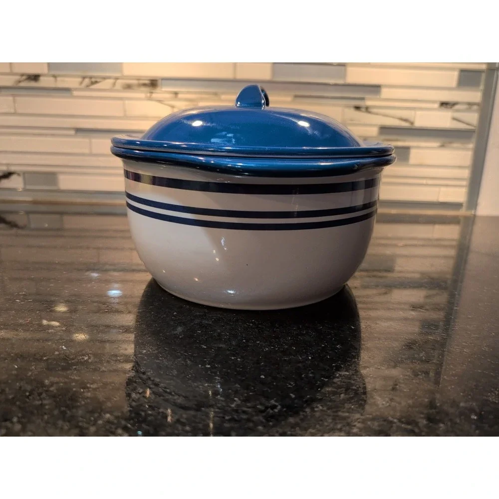 Corelle Coordinates Classic Cafe Blue 1.5qt‎ Covered Casserole Baking Dish LID
